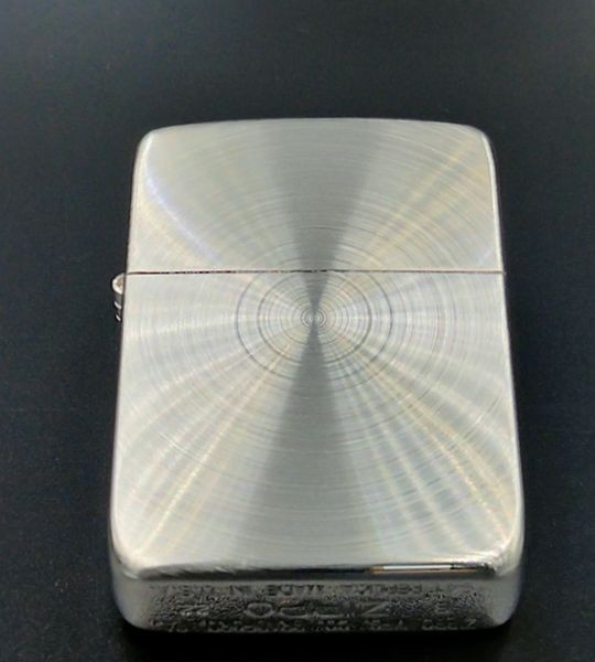 Zippo 1941 SPIN Silver Satin Finish Sterling Silver Box Used