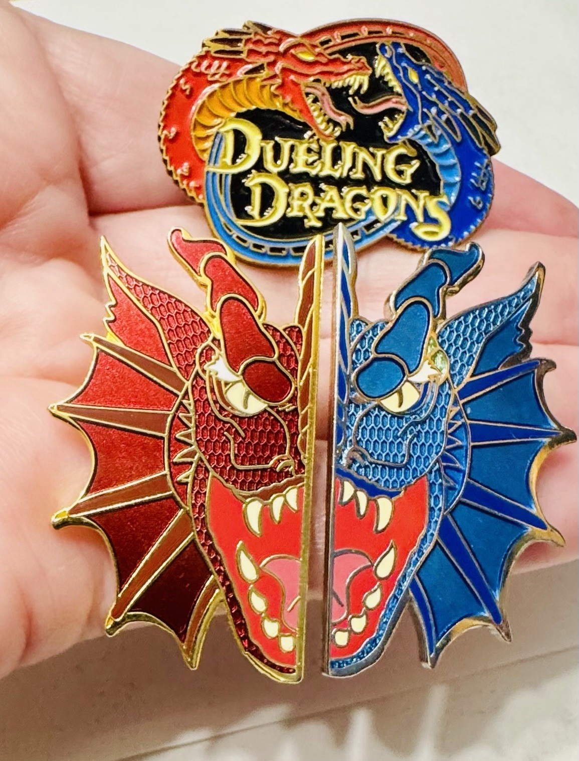 Universal Studios Islands Of Adventure Dueling Dragons Pin LOT (3 Pins)