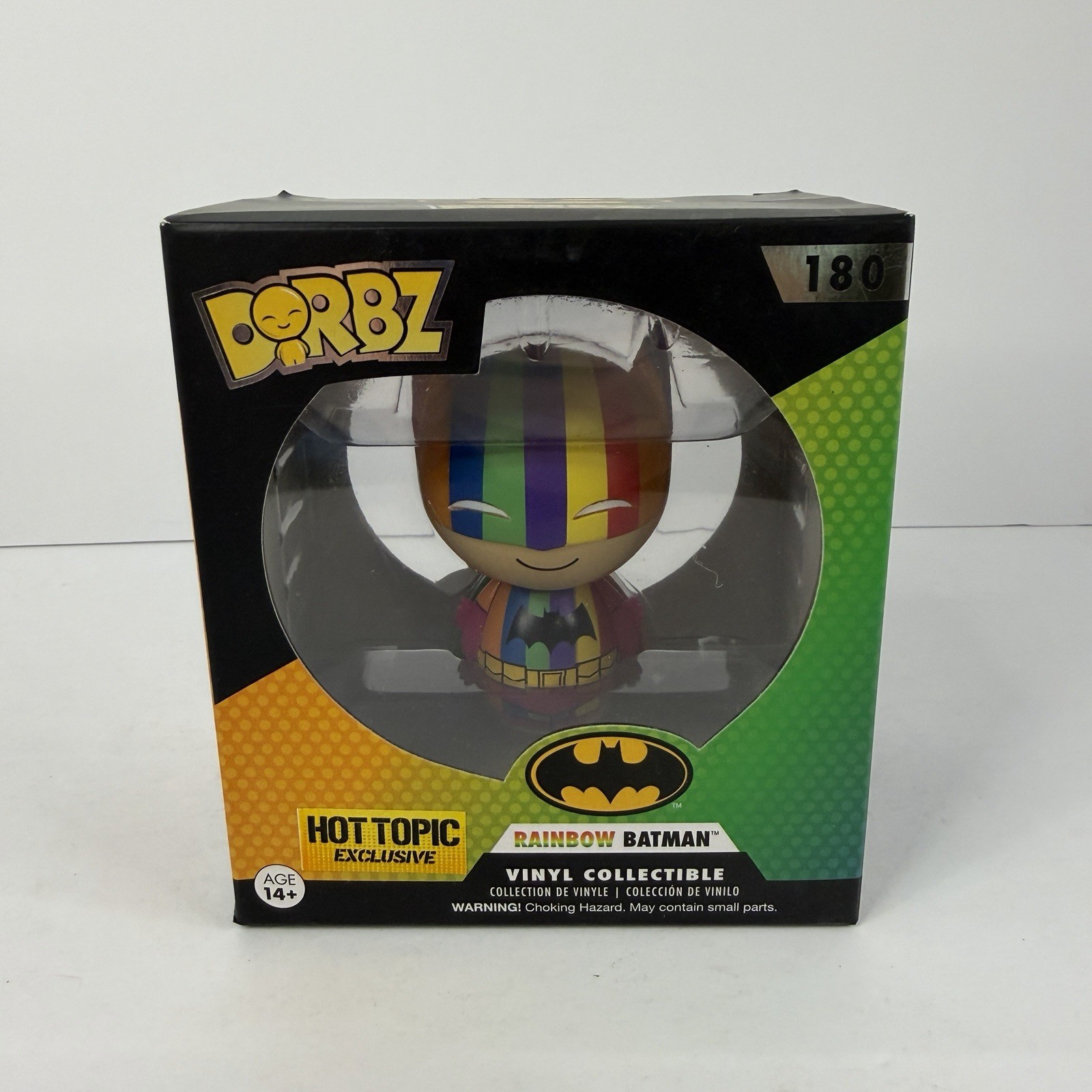 Funko Dorbz DC Universe Batman Rainbow Hot Topic Exclusive 180
