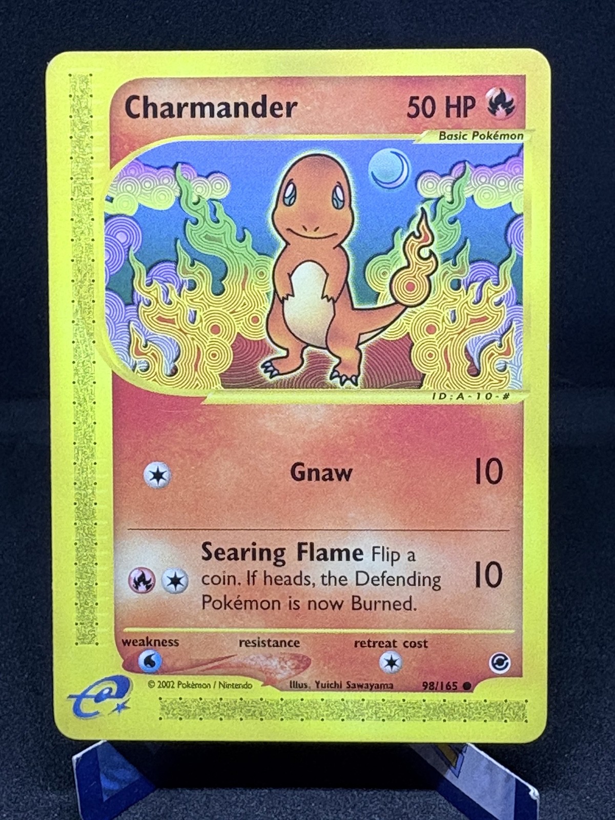 Pokemon Charmander Expedition 98/165 Regular NM Vintage 2002 - No Reverse