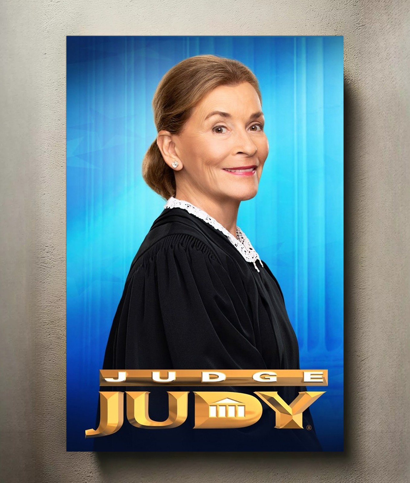Judge Judy 8x12 Metal TV Show Poster Sign