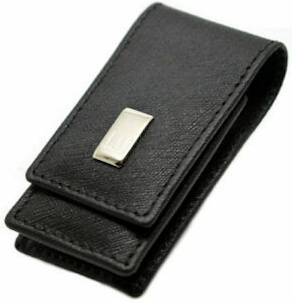 Dunhill Lighter Case / Pouch, Dark Brown Fine Grained Leather LA9130, New In Box