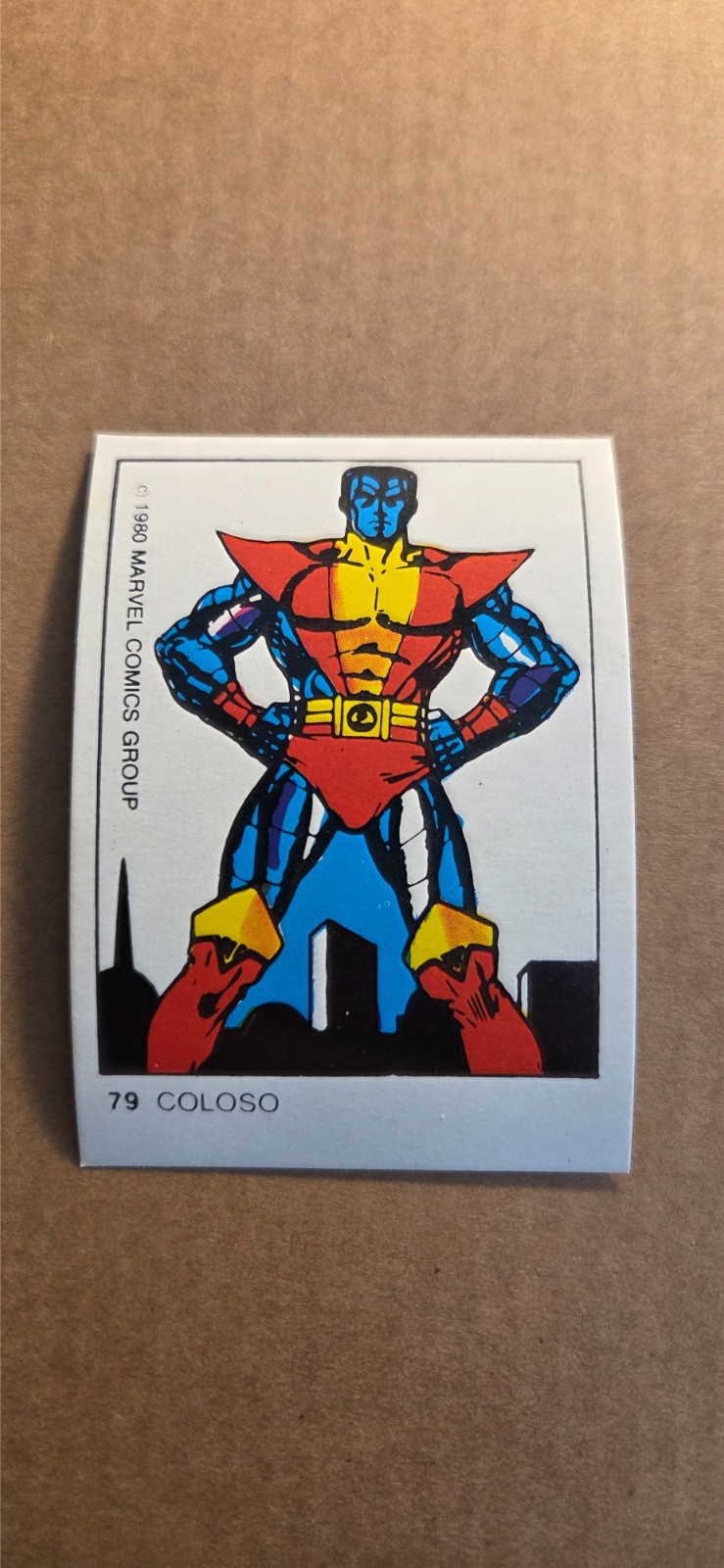 1980 MARVEL COMICS TERRABUSI COLOSO COLOSSUS #79 NM*