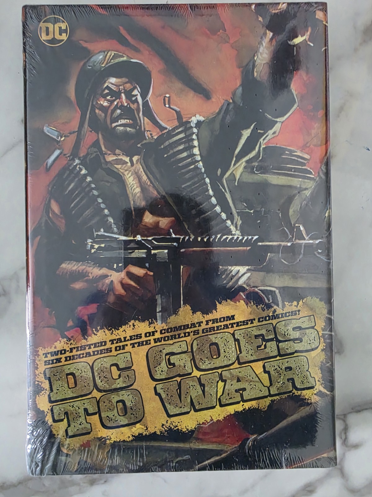 DC GOES TO WAR HC / JOE KUBERT / SGT ROCK-ENEMY ACE NEW SEALED OOP 