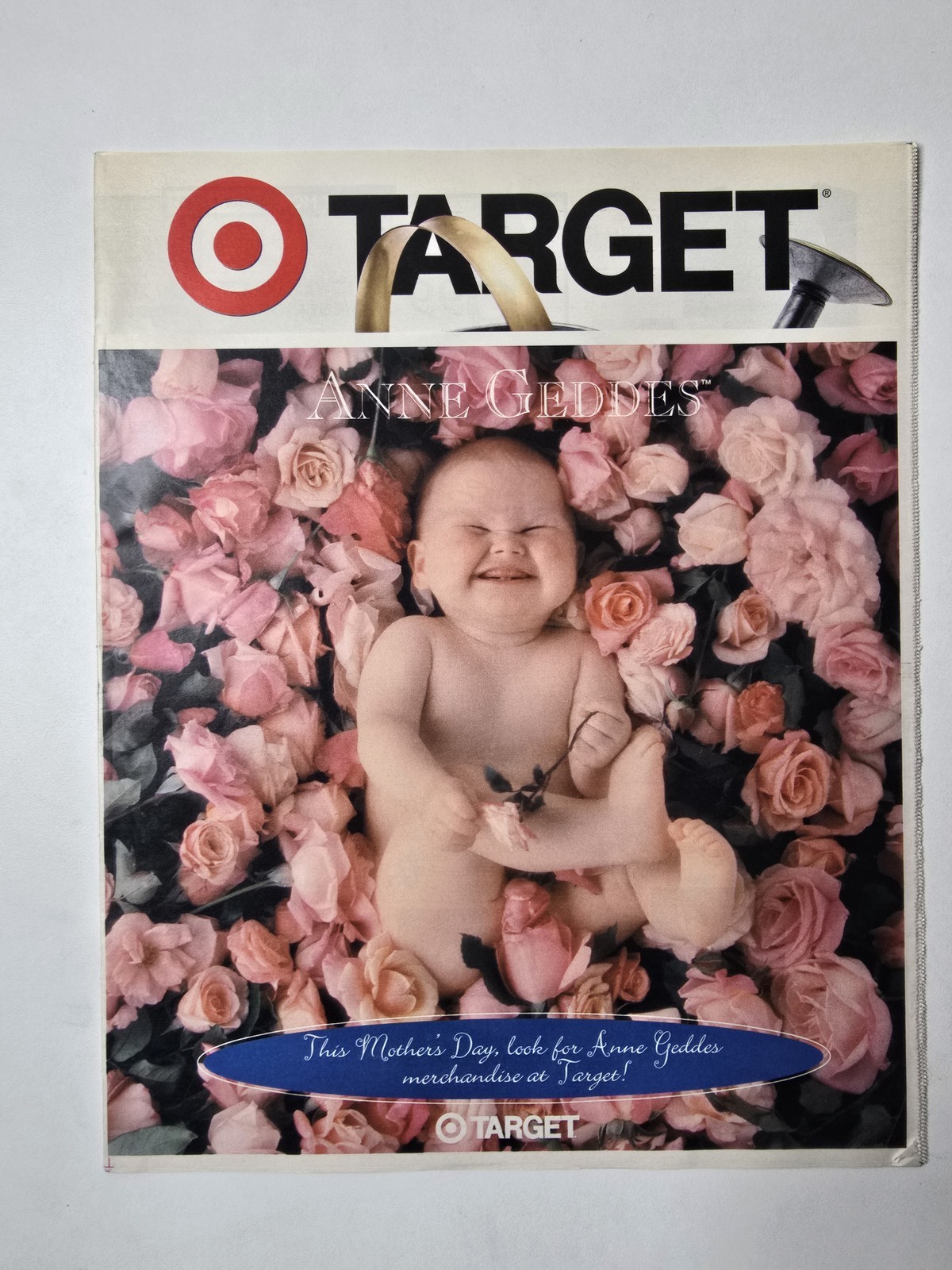 1997 Target Anne Geddes Mother's Day Baby Roses Circular Vintage 24 Pages