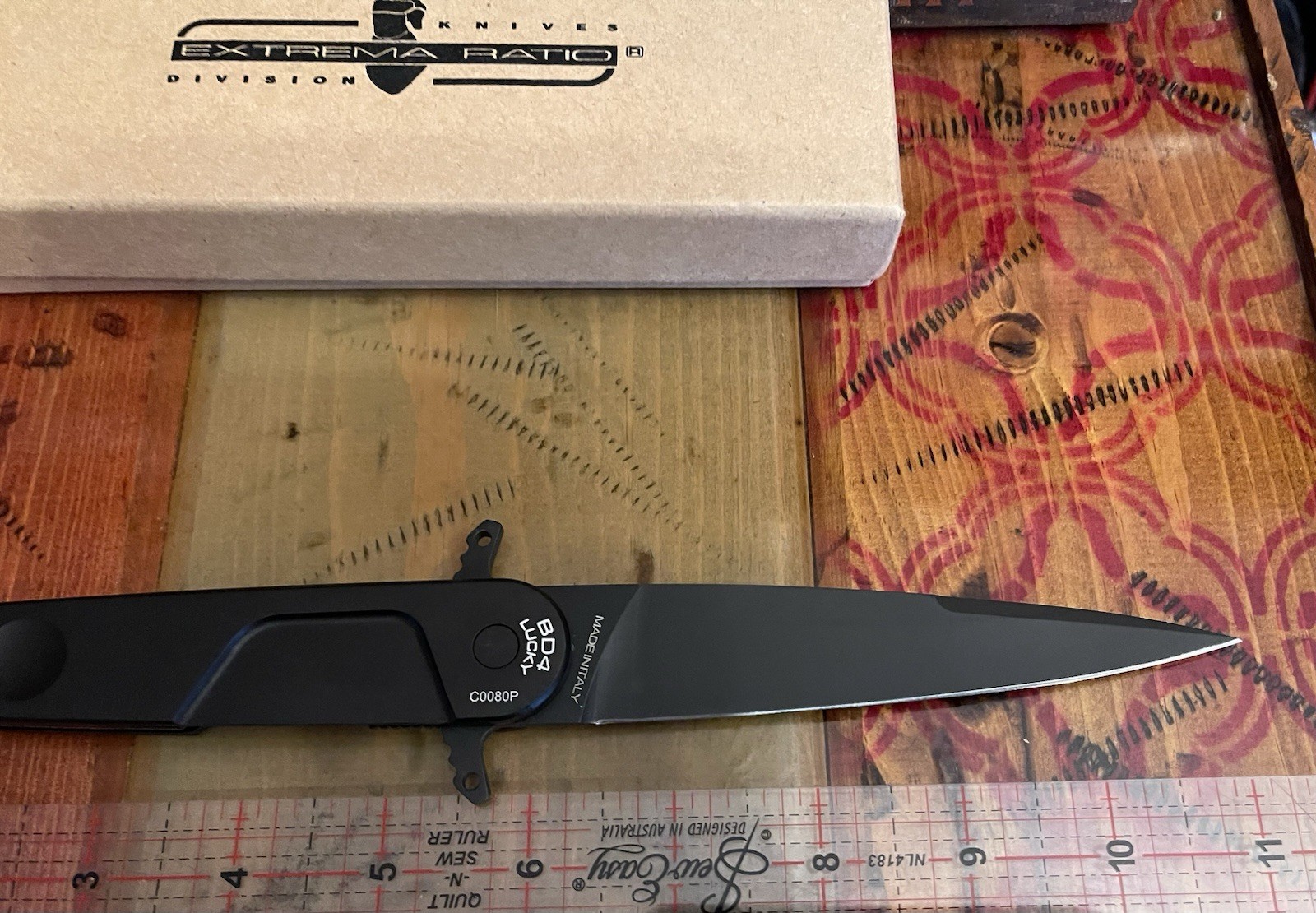 Extrema Ratio BD2 Lucky Linerlock Knife