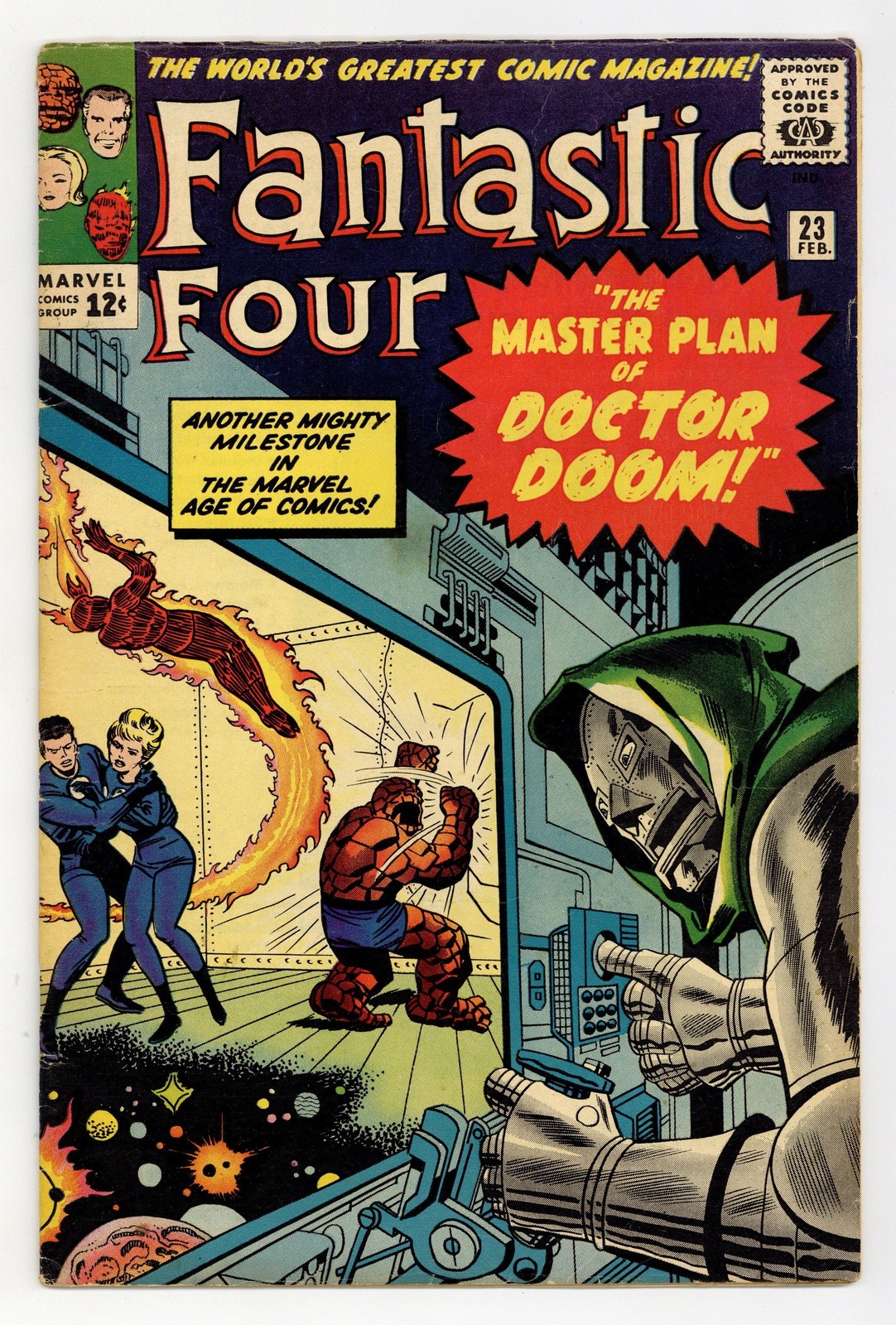 Fantastic Four #23 GD/VG 3.0 1964