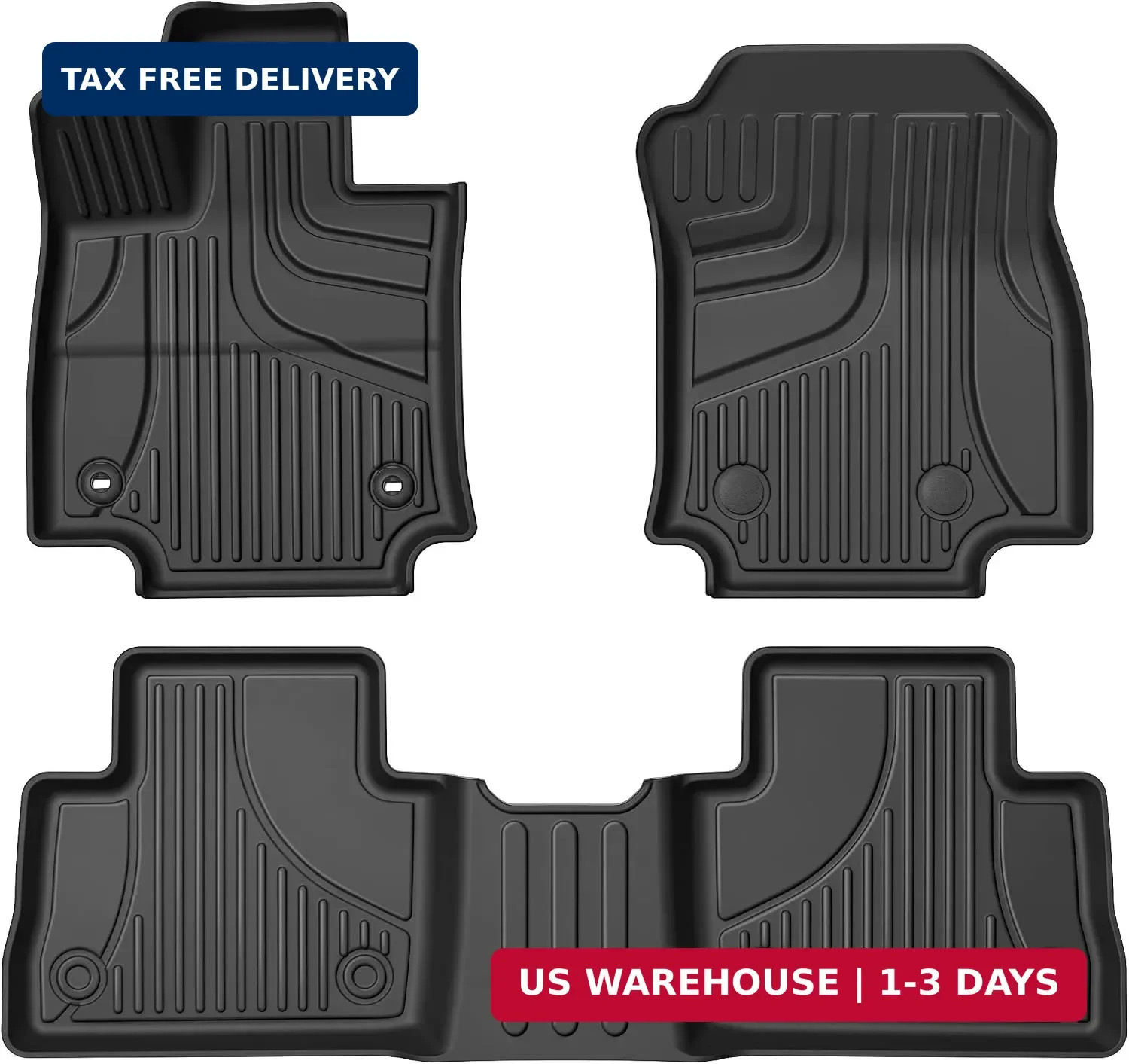 AOMSAZTO Floor Mats for Toyota RAV4 2019-2025 (Not for Hybrid or 2026)