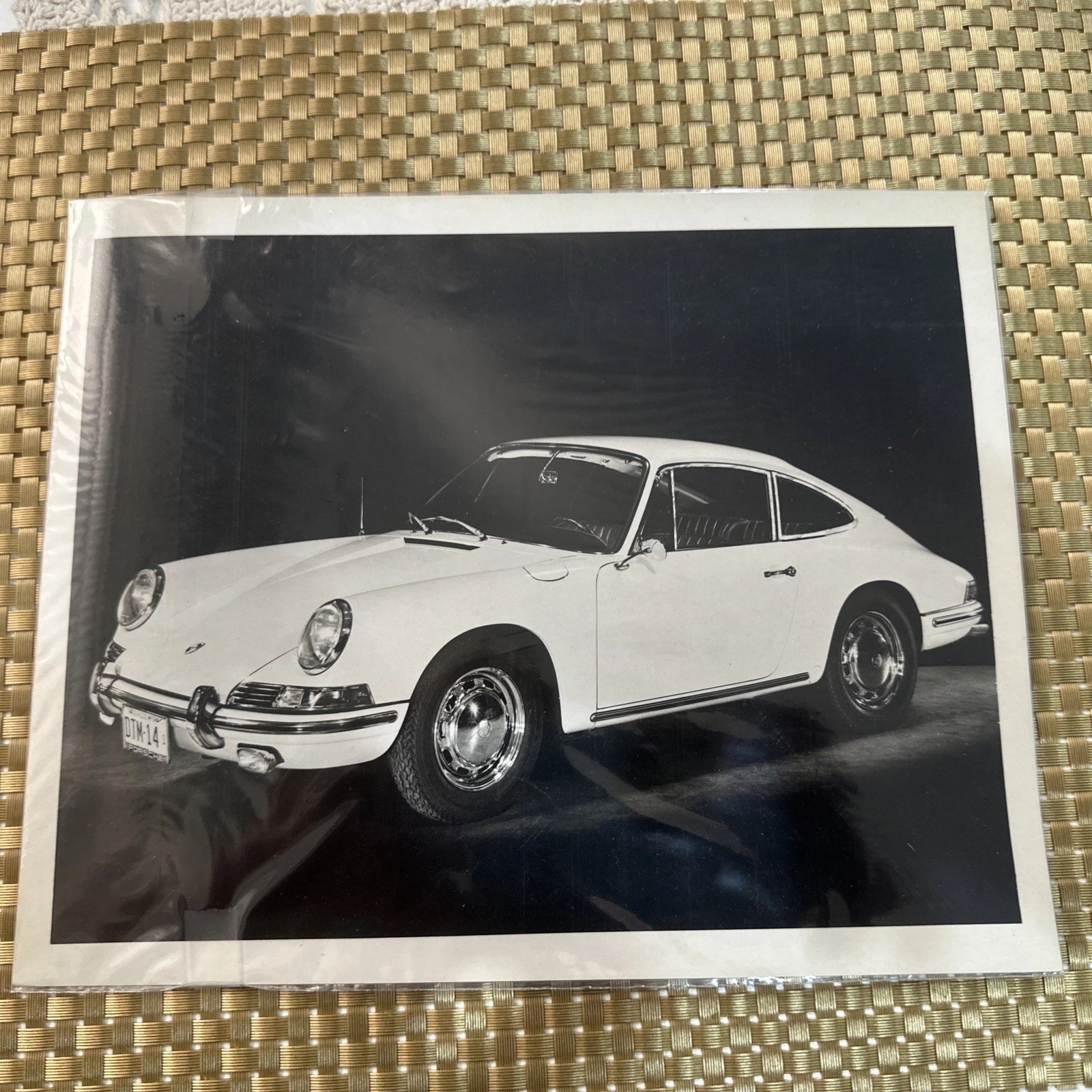 Vintage original Porsche 911 Coupe Photo Photograph 11/1965 Porsche Of America