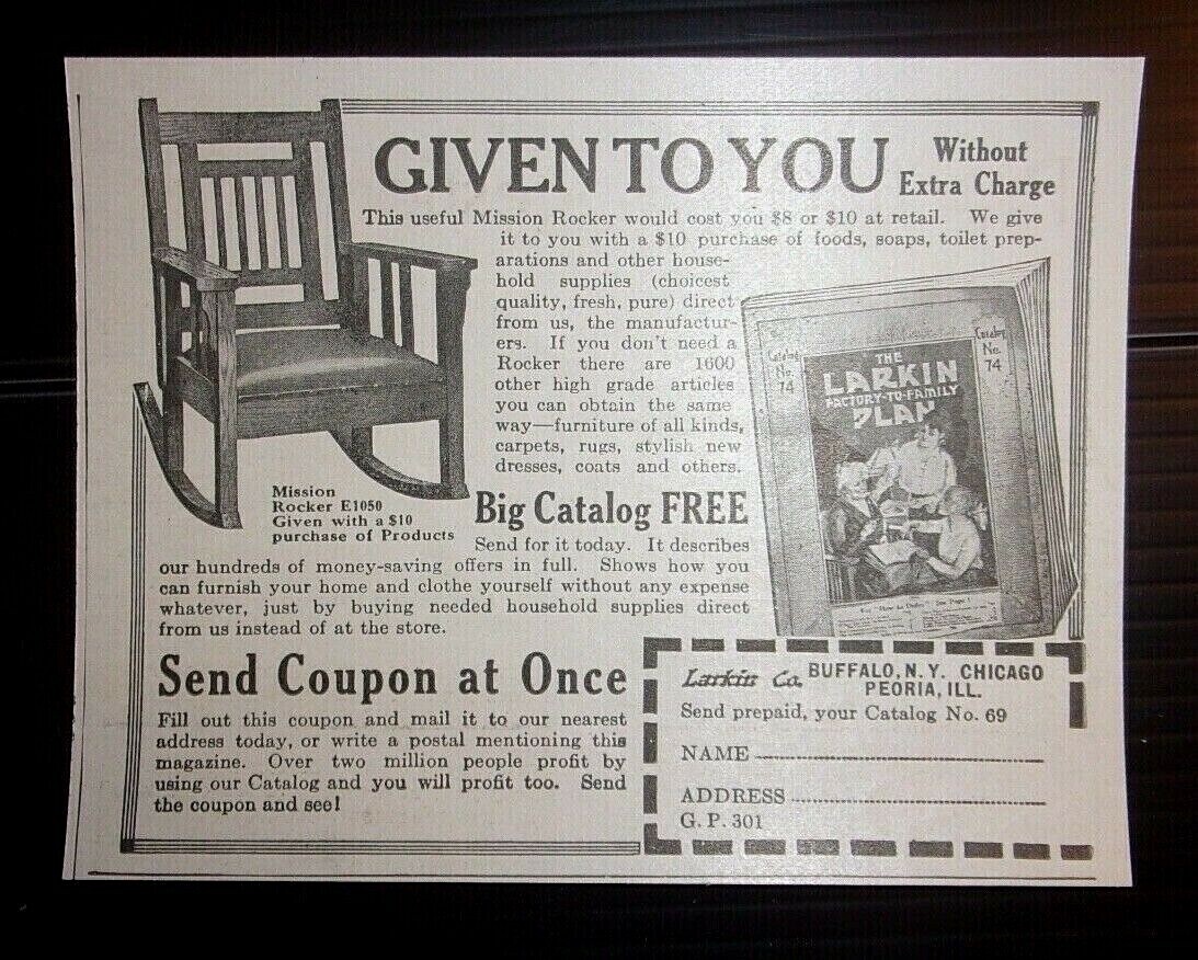 1916 Larkin Co. Advertisement 