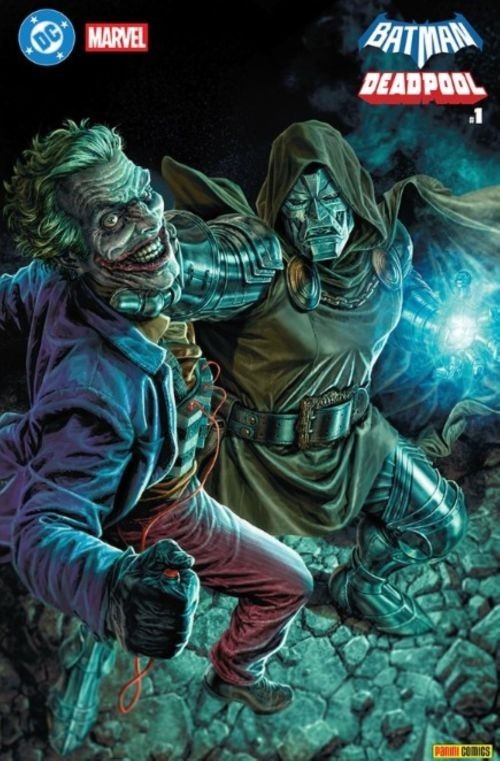 BATMAN / DEADPOOL #1 LEE BERMEJO EXCLUSIVE VARIANT GLOW-IN-THE-DARK LTD 100
