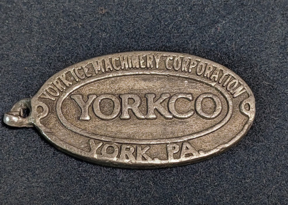 VTG York Ice Machinery Corporation (Pennsylvania) Fob - 1927 - 1942