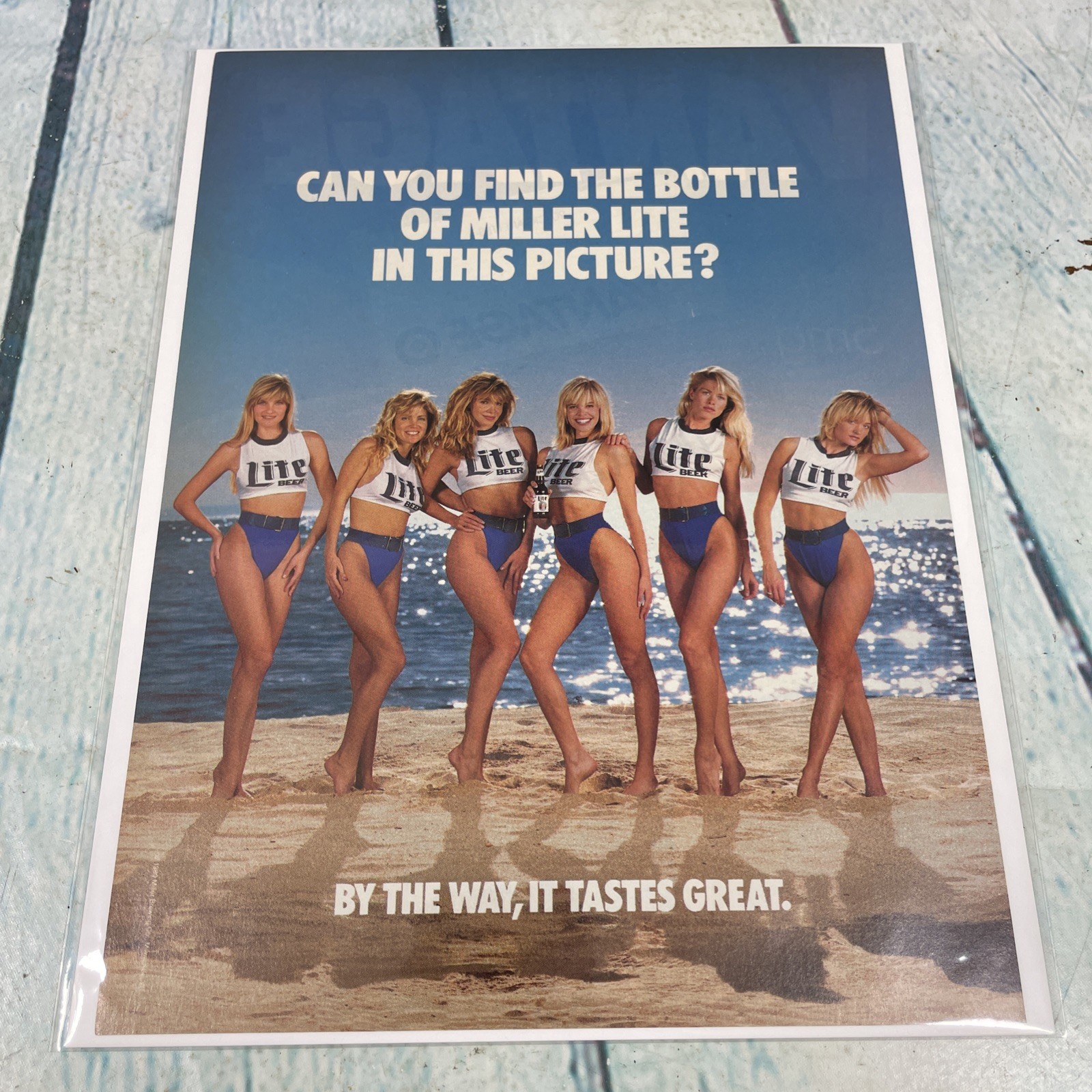 1989 Sexy Lady Legs Hot Body Vtg Print Ad/Poster Pinup Promo Art Magazine Page