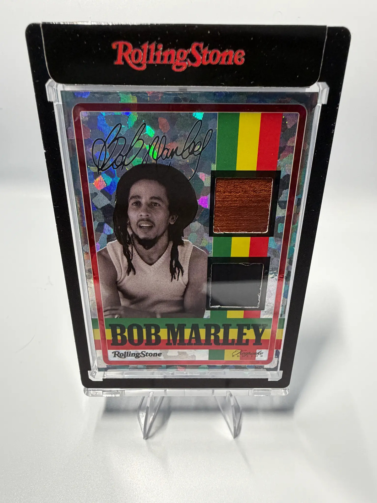2025 Bob Marley Keepsake #208 Dual Relic 9/10 Encased