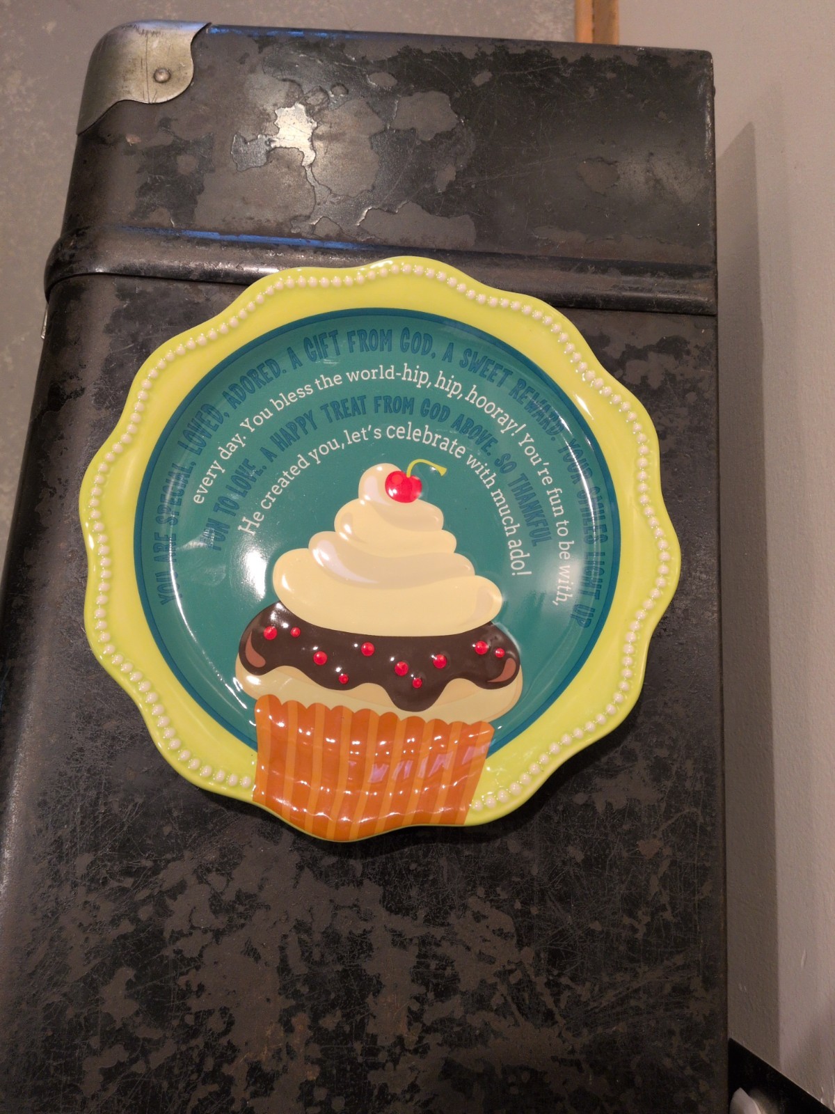 Mary & Martha Cupcake Plate