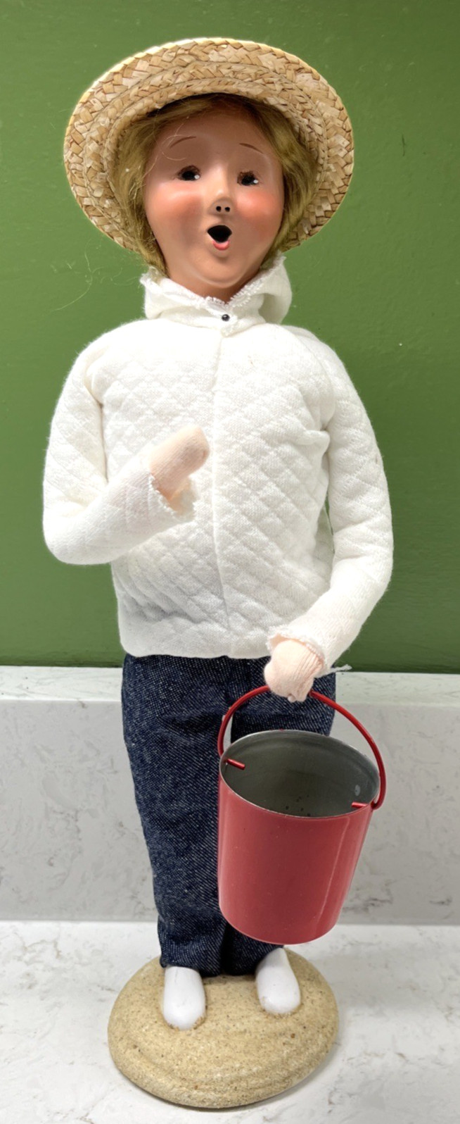 Byers Choice Nautical Caroler Nantucket/ Beach / Coastal Collectible