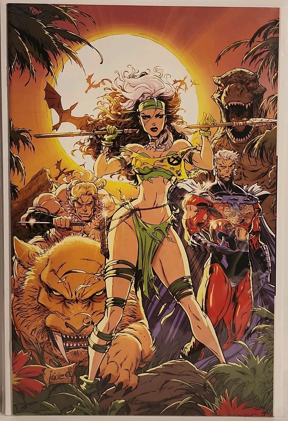 Rogue: the Savage Land #1 Marvel 2025 2nd Printing Kaare Andrews 1:25 Virgin
