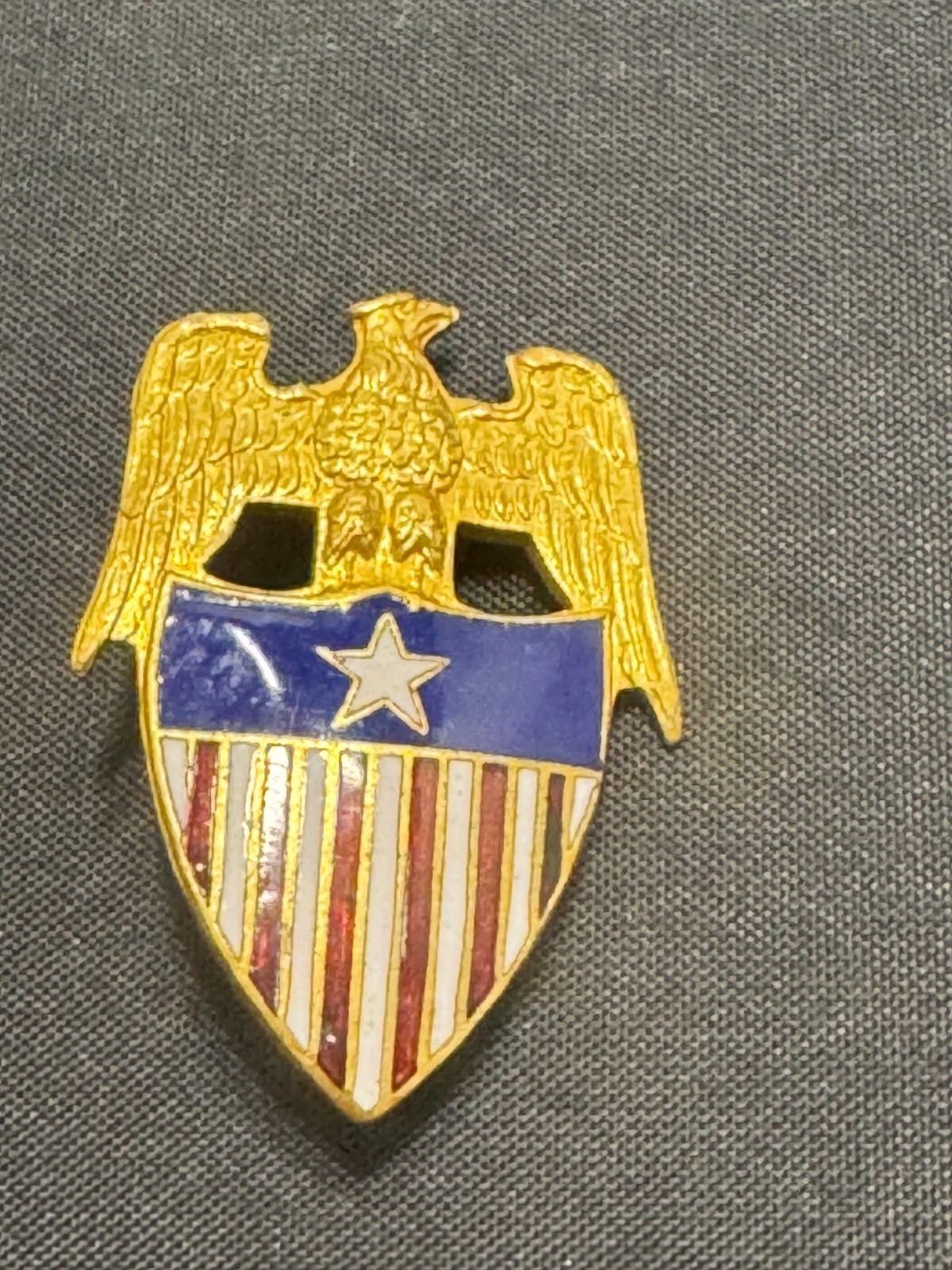 E-138 Vintage US Army Aide to Brigadier General Collar Insignia 1 Star.