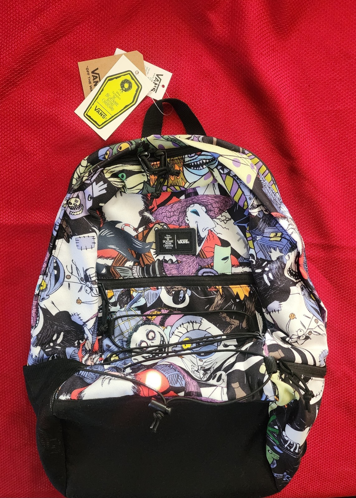 💜New, Retired & Rare💜2019 Vans Book Backpack💜The Nightmare Before Christmas💜