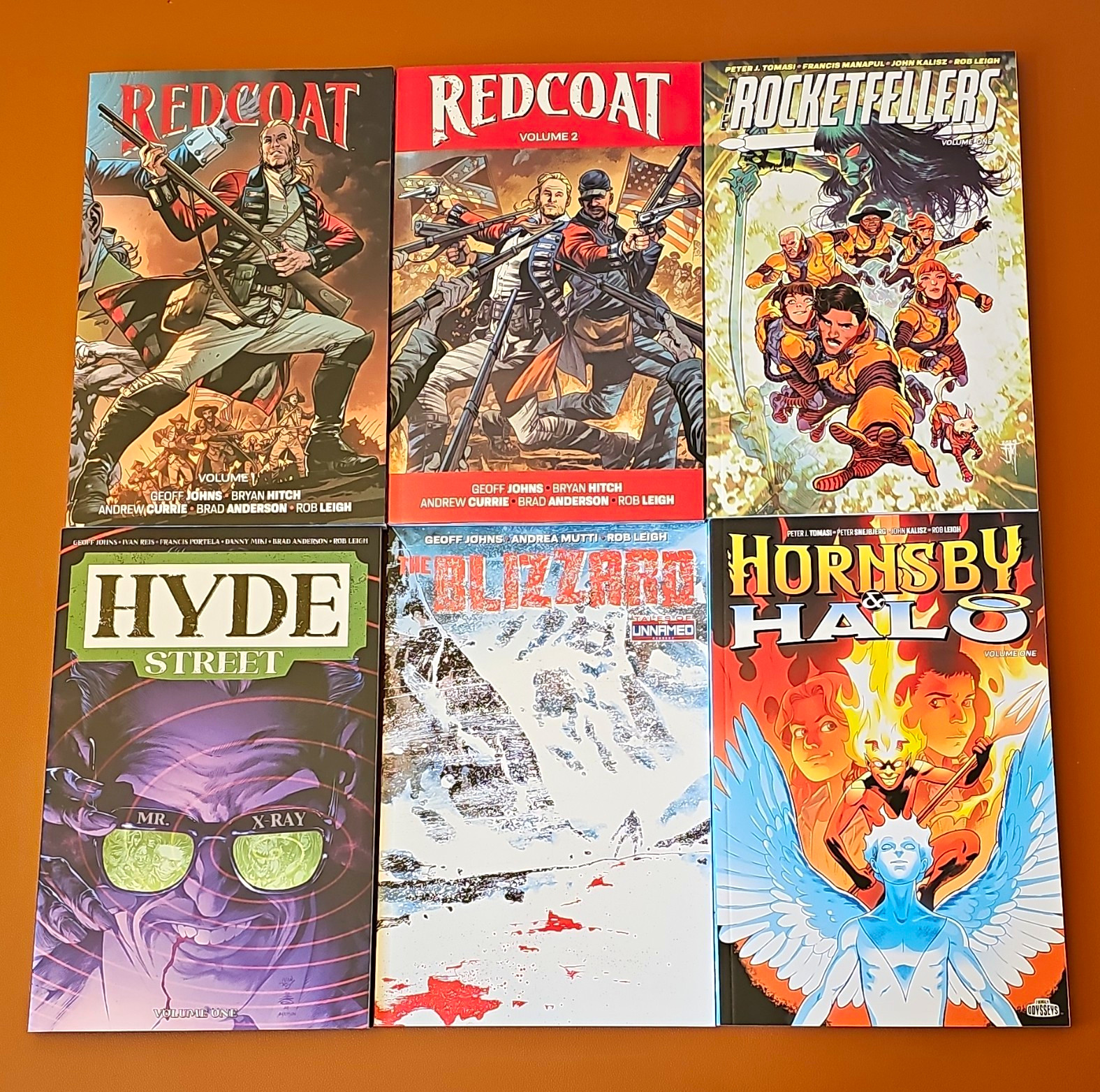 Image Ghost Machine TPB Lot Redcoat Rocketfellers Hyde Street Johns Tomasi