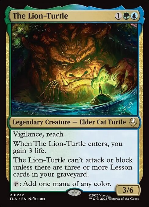 MTG | The Lion-Turtle 232 | TLA | NM