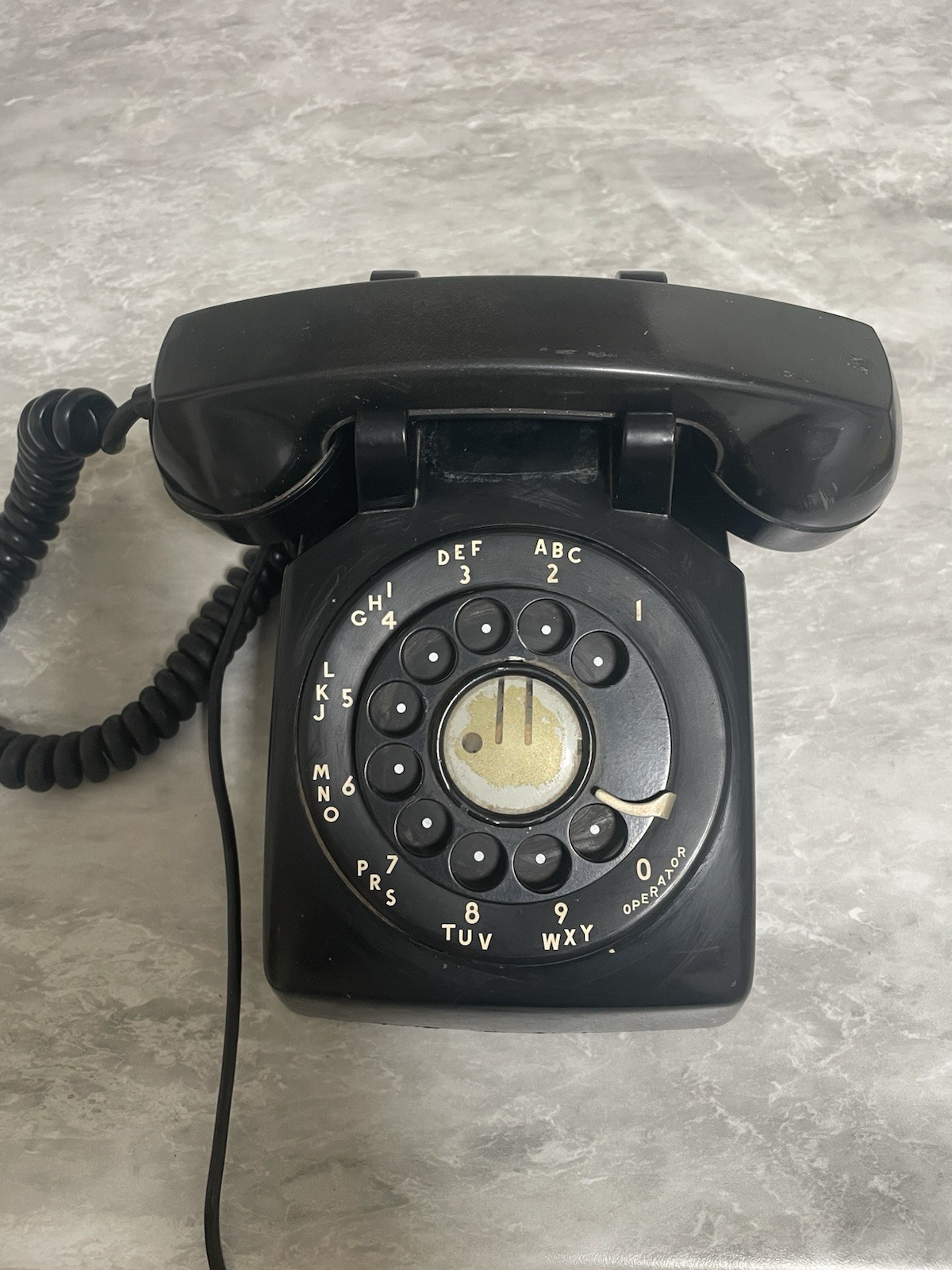 Vintage 1968Western Electric  Desk Telephone – Black