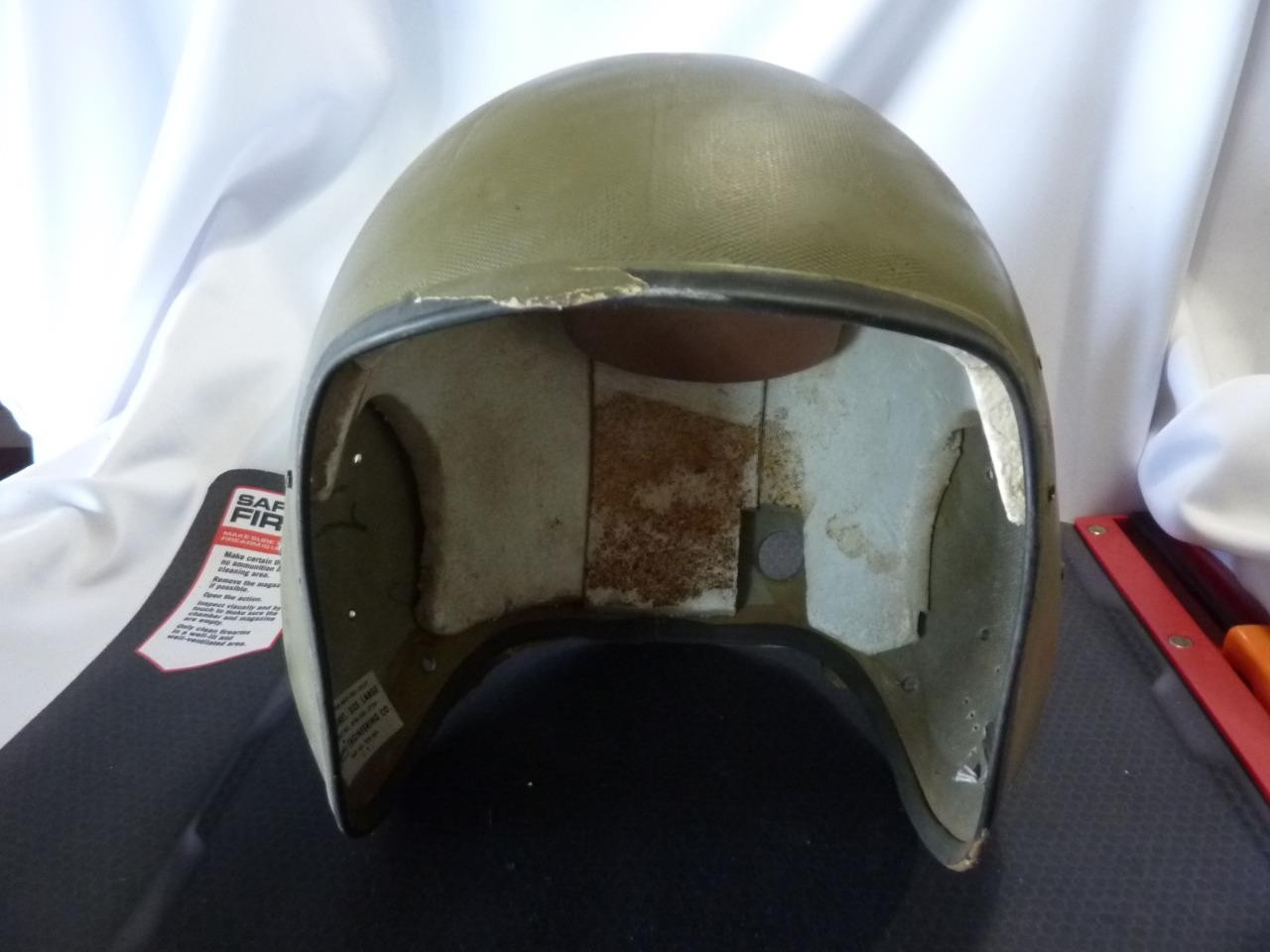 1966 HELICOPTER PILOT/CREW APH-5 HELMET SHELL - 
