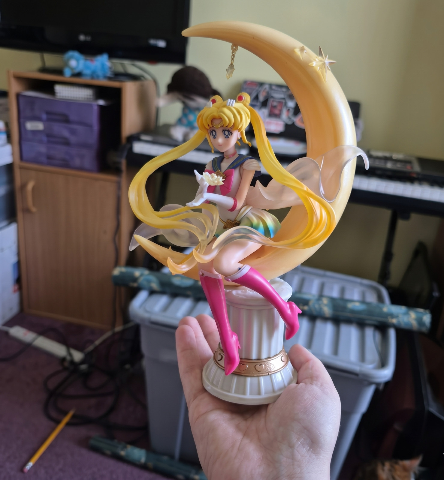 Sailor Moon Jupiter Makoto & Venus Minako Figure Doll Toy