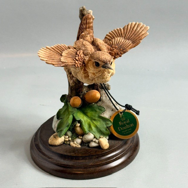 Vintage Royal Doulton Wren Bird Figurine Sculpture NO CHIPS RARE Gift Bunting