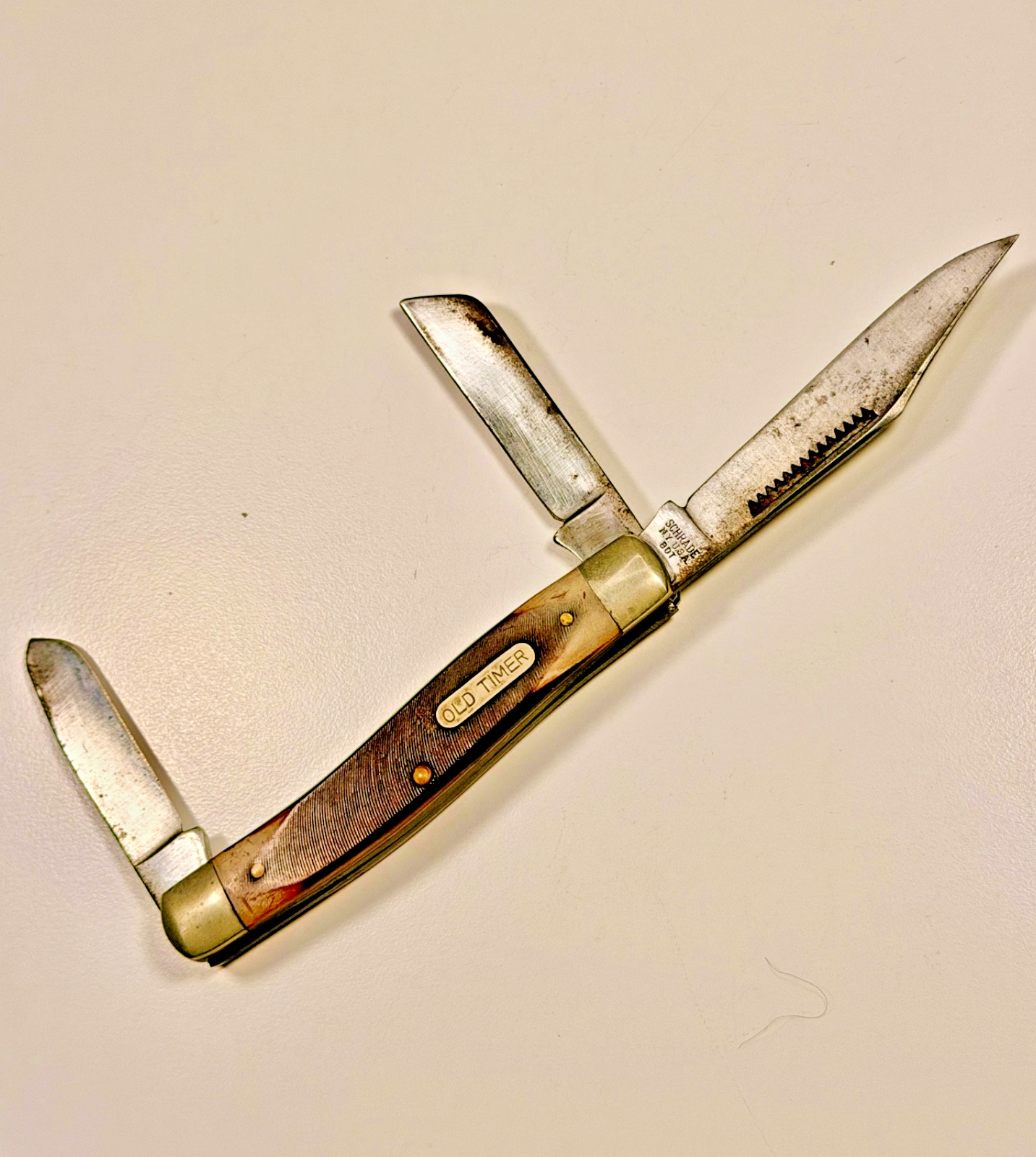 Vintage  SCHRADE  OLD TIMER  --  4\