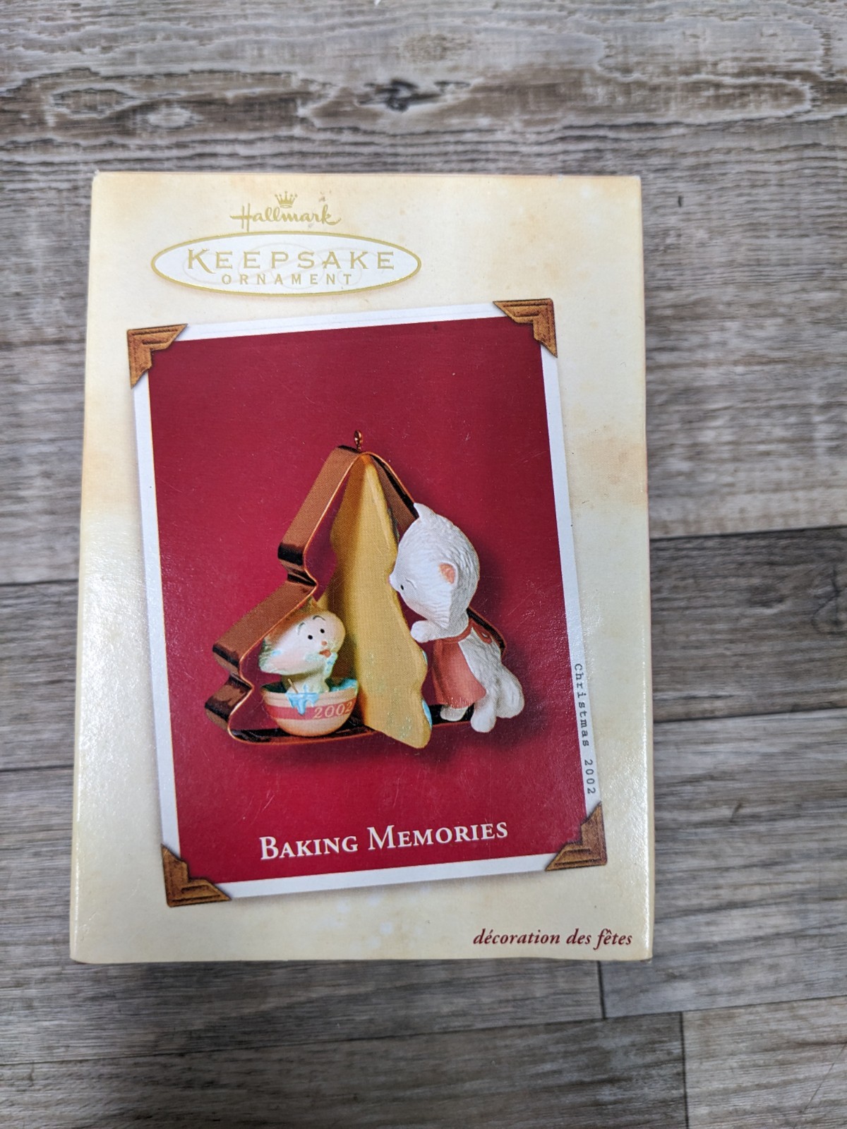 2002 Hallmark Keepsake Ornament Christmas Baking Memories 