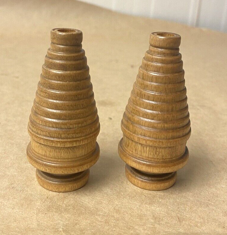 A  Pair of 3 Inch Wooden  Spools, Bobbins