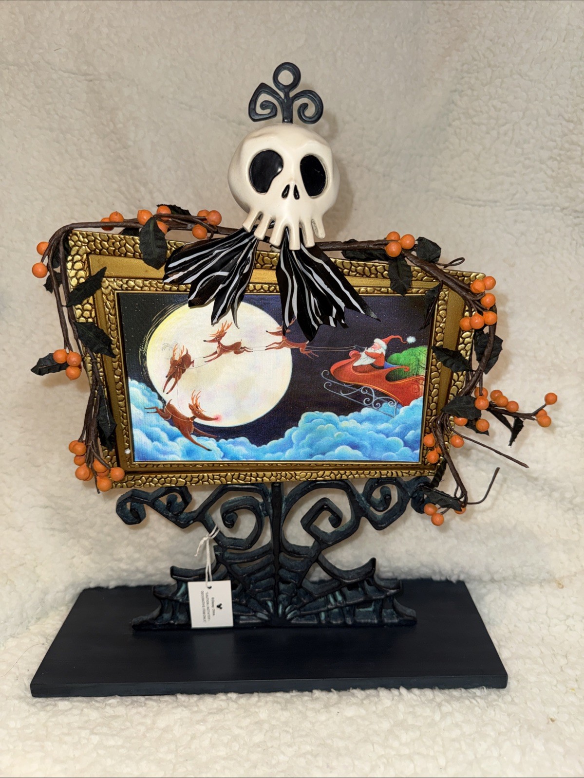 RARE HAND-SIGNED Disney Haunted Mansion Holiday Lenticular Frame Lee 500Wollwebe