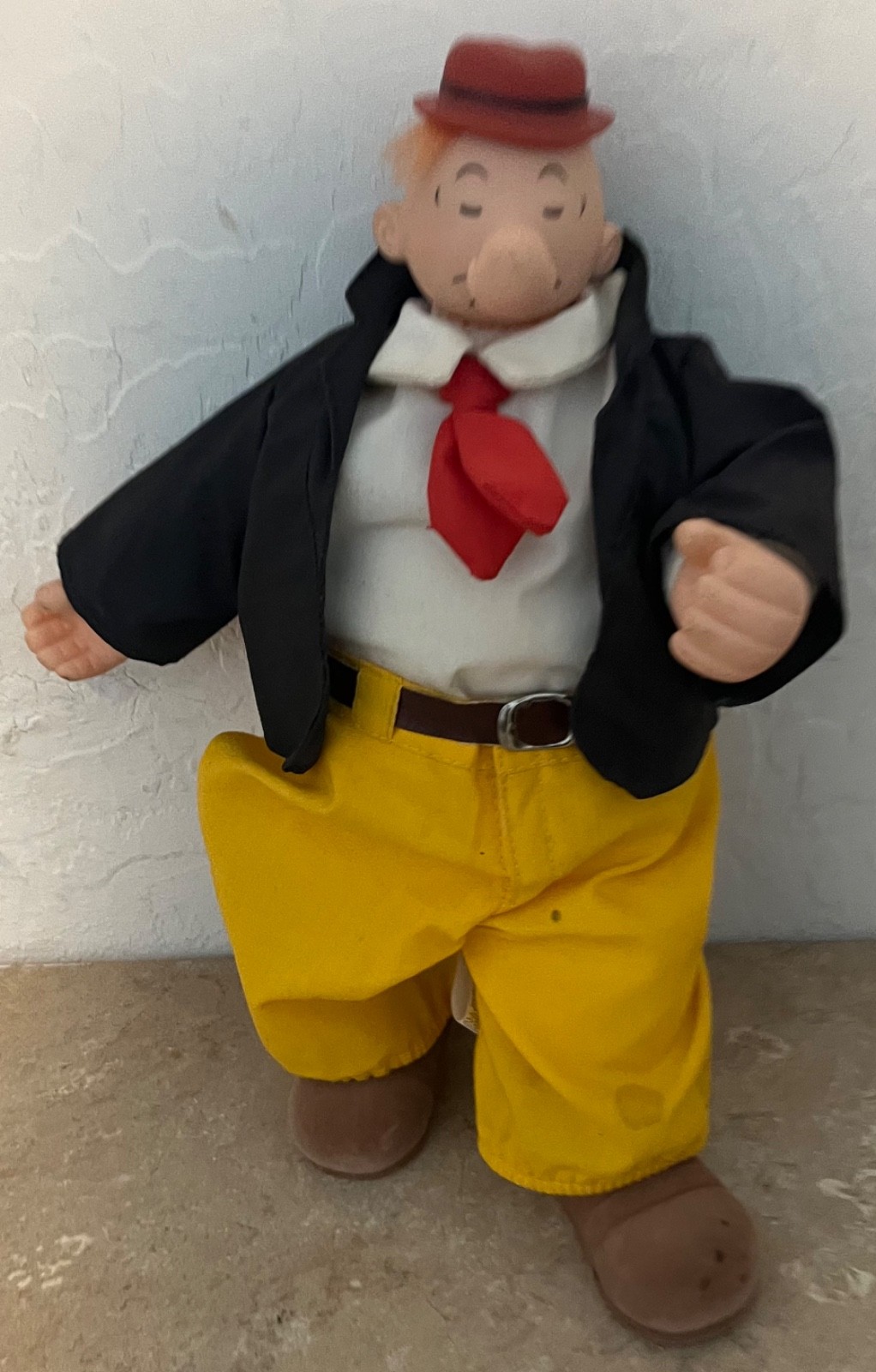 1985 WIMPY Plush Doll by Presents Hamilton Gifts  Popeye\'s Friend
