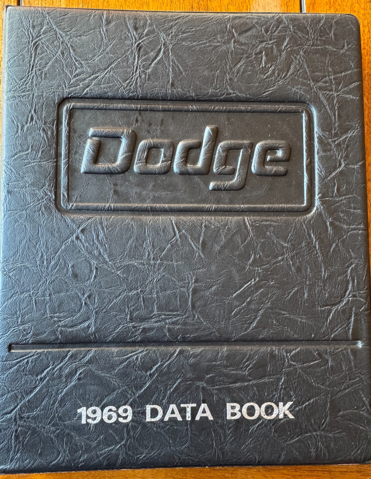 1969 Dodge Data Book Charger Dart Coronet