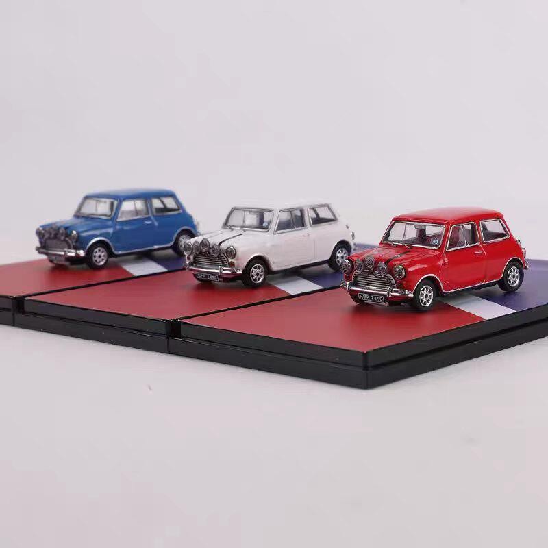 1:64 Cooper S Mini 3-Car Set Alloy Model Diecast Collection Gift