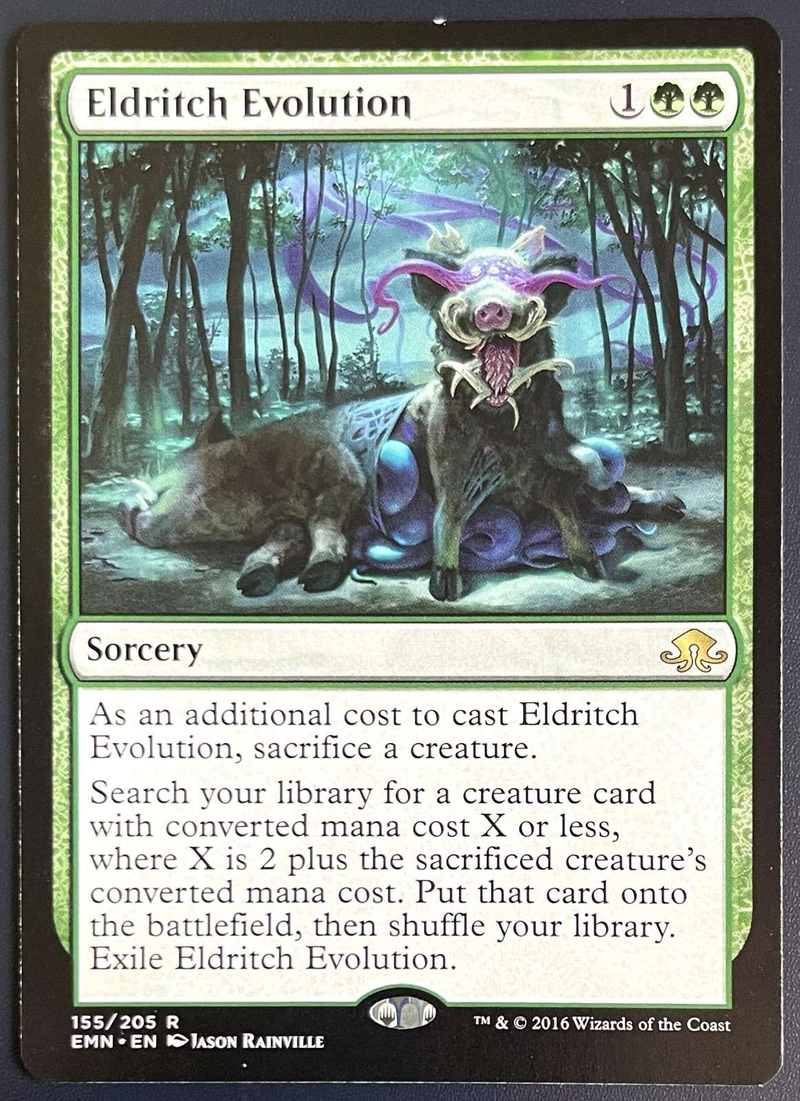 Eldritch Evolution - MTG Eldritch Moon #155 - Magic The Gathering