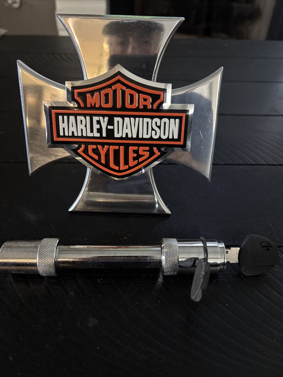 Harley Davidson Custom Polished Billet Aluminum Hitch Receiver 2\