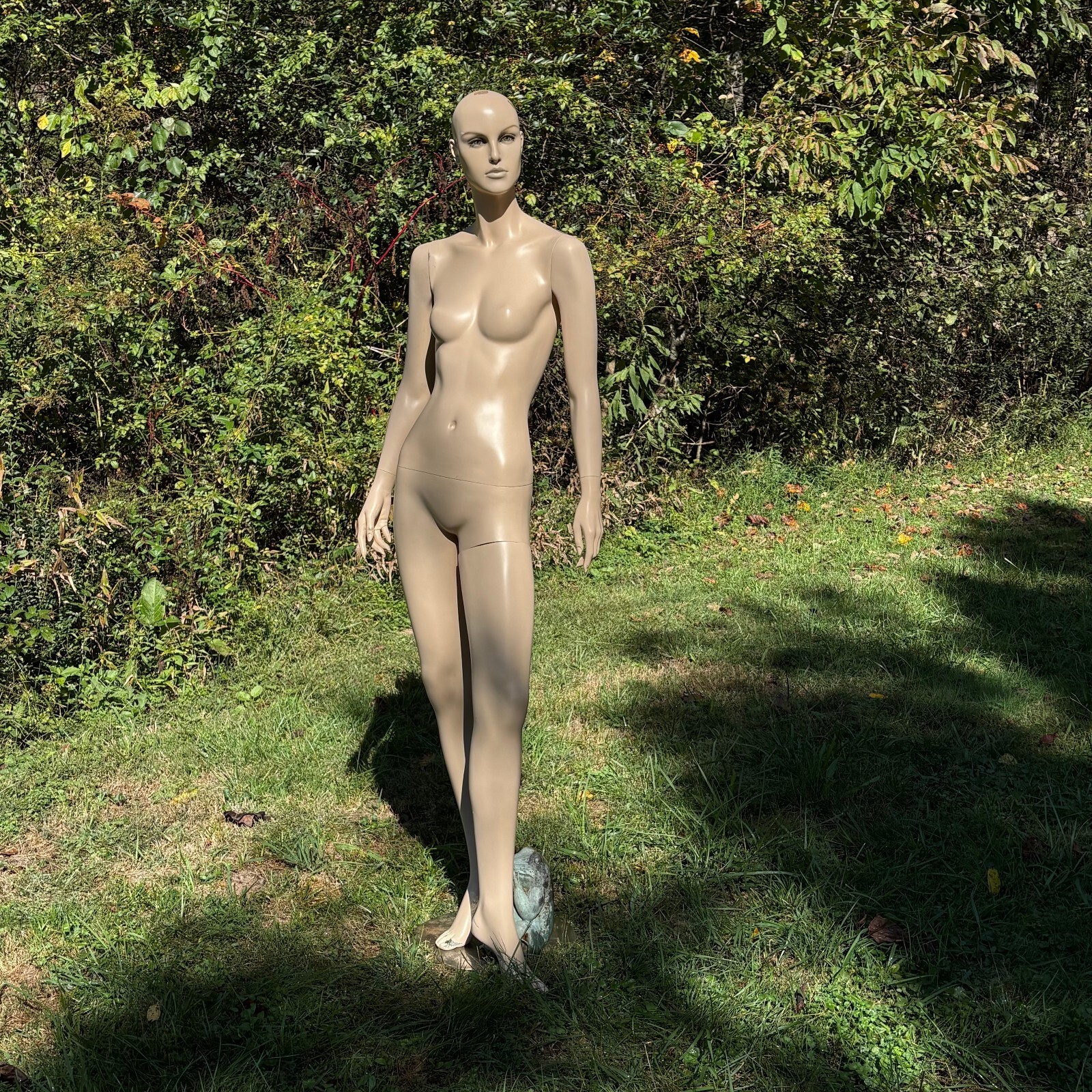 Female Mannequin Full Body Realistic Face Eyelashes Clothing Store Display