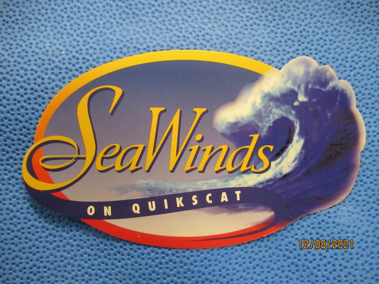 Official NASA SeaWinds On Quikscat Sticker