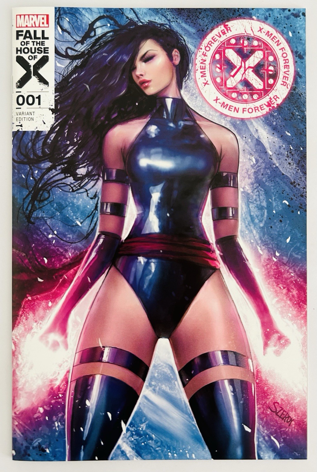 X-Men Forever #1 Nathan Szerdy Psylocke Exclusive Trade Variant 2024 ~ LTD 3000