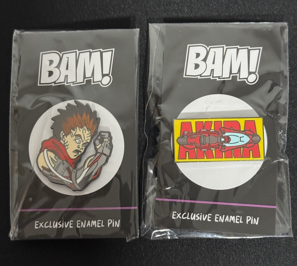 New Akira “The Bam Box” Pin Set - 