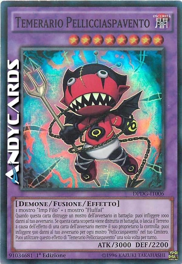BEARDLESS SCARE FUR • (Fightfur Daredevil) • Super R • DPDG IT006 • 1Ed