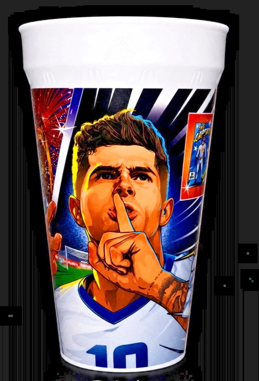 2026 McDonald's FIFA World Cup Adult Happy Meal Cups Single or Set (UNOPENED)