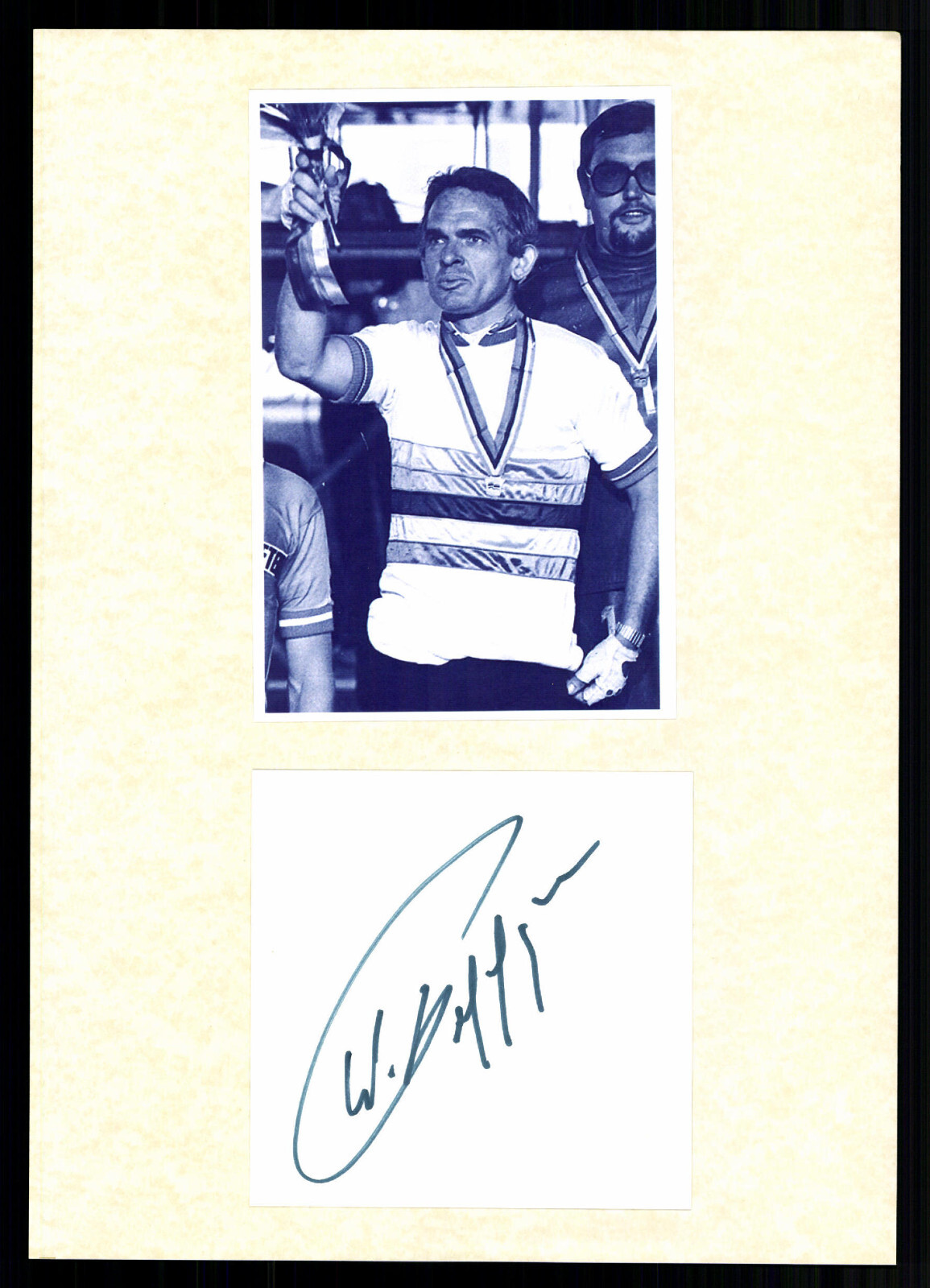 Wilfried Peffgen German Cyclist 3x World Champion Original Sign. + G 43087