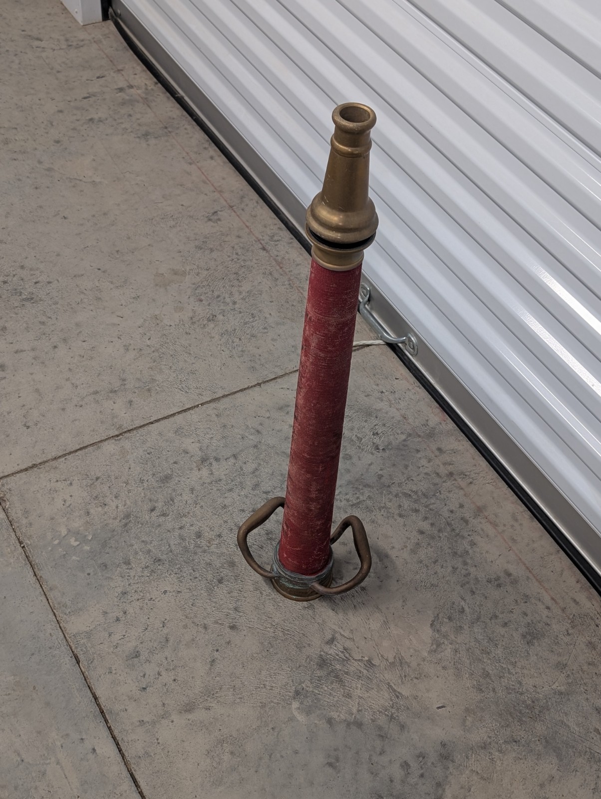 Vtg Solid Brass W.D. Allen Mfg Co Fire Hose Nozzle 30\