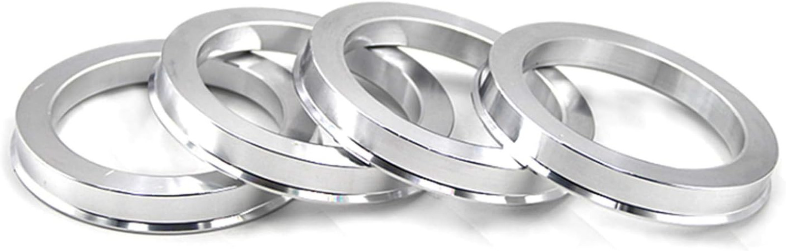 4Pc Wheel Hub Centric Rings 73.1 to 60.1, Alloy Aluminum Hubcentric Rings
