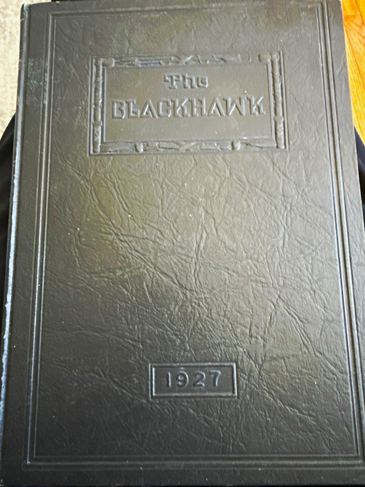The Blackhawk 1927 Davenport High School Senior Class Yearbook