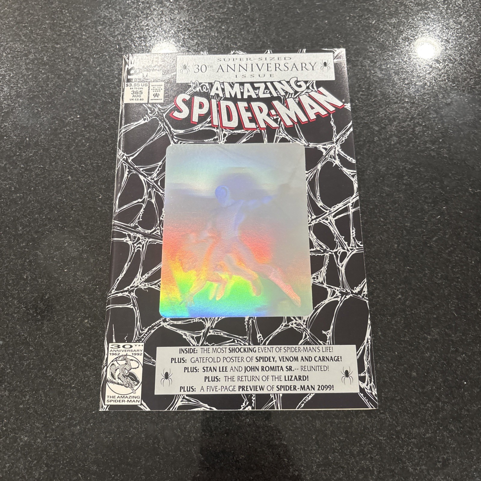 SUPER SIZED 30TH ANNIVERSARY ISSUE THE AMAZING SPIDER MAN MARVEL COMIC BOOK