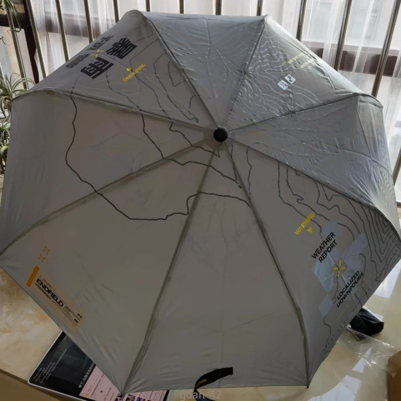 Arknights:Endfield  Automatic Eight-Bone Portable Folding Sun Rain Umbrella